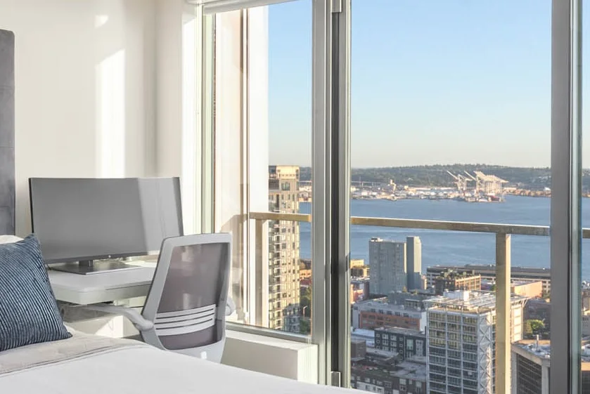 Compact Electric Standing Desk actual photo