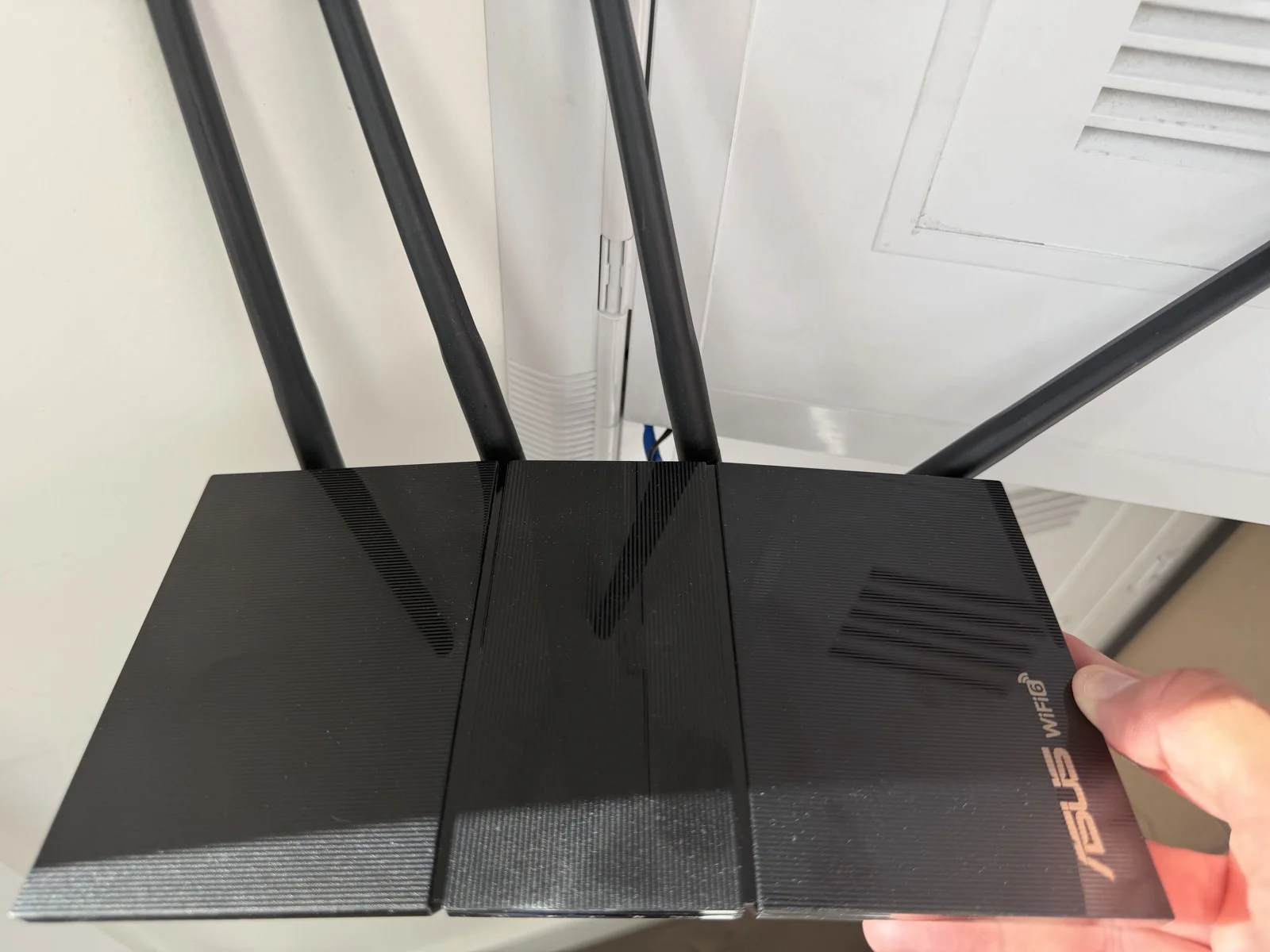 ASUS WiFi 6 Router actual photo