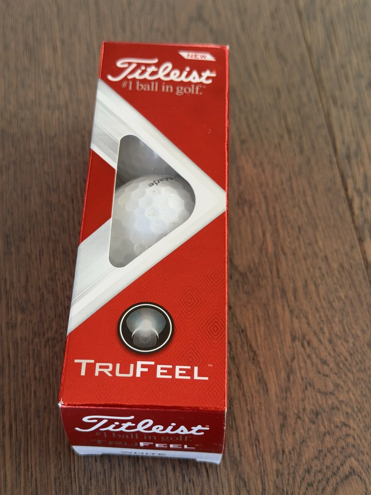 Titleist TruFeel Golf Balls actual photo