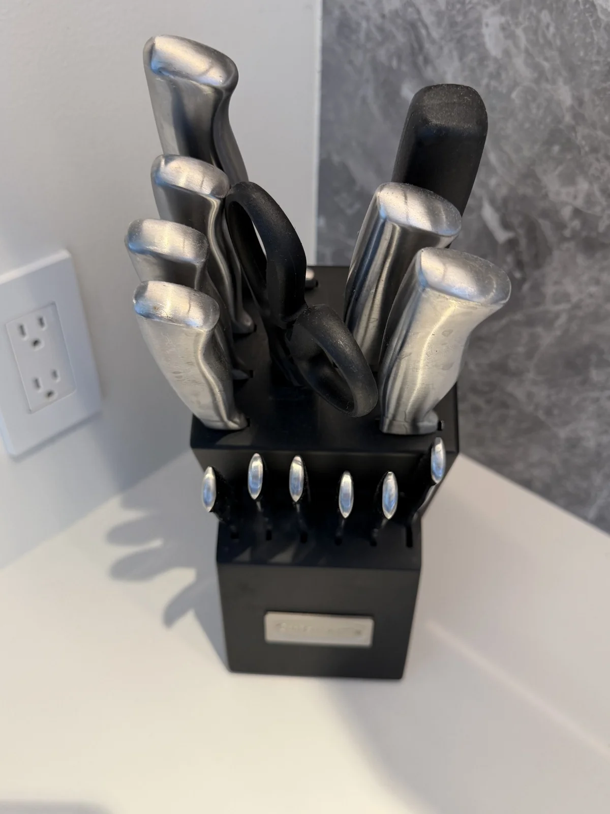 Cuisinart Knife Block and Knife Bundle overall view