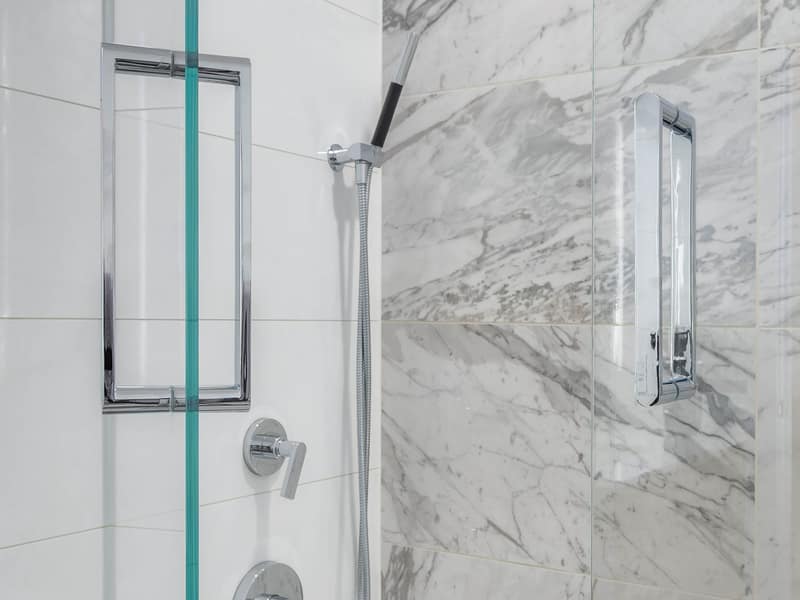 Bath detail shown in current condition