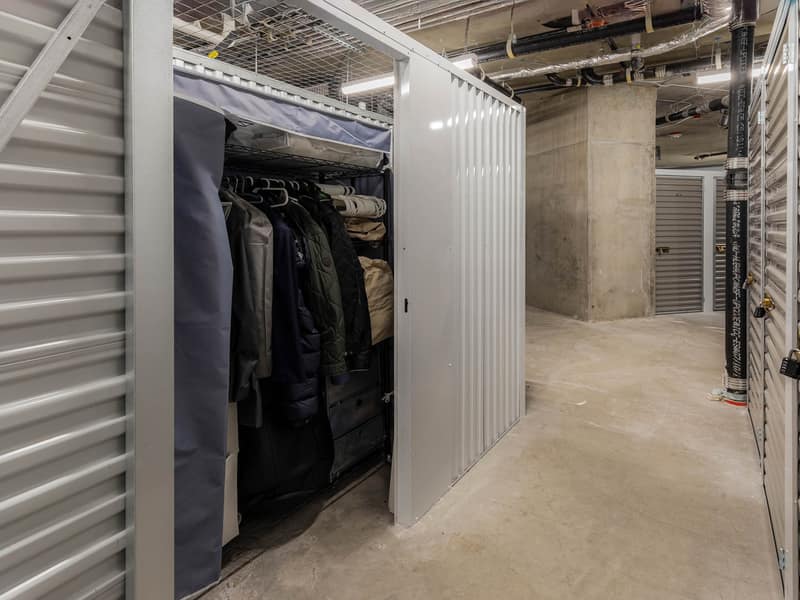 Excluded storage area shown for visual context
