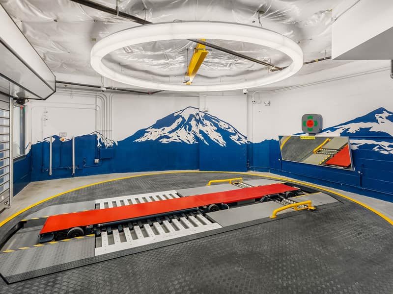 SPIRE building parking system